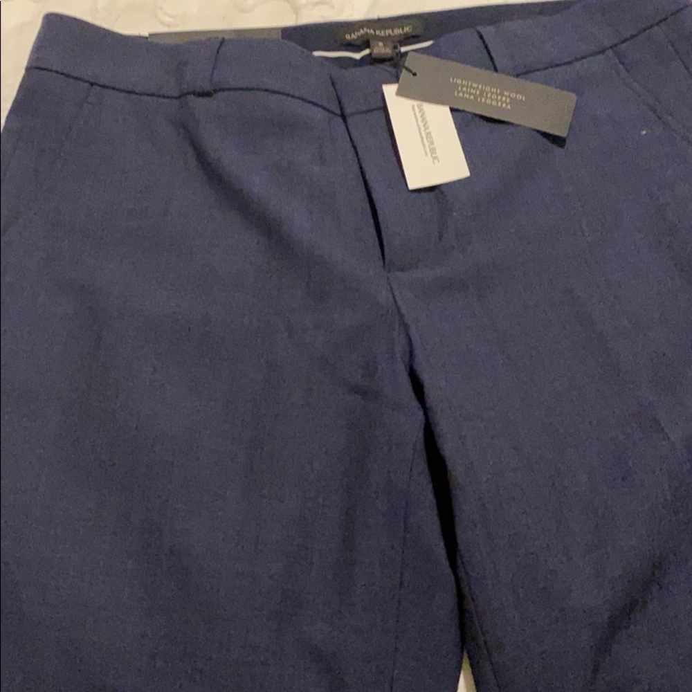 banana Republic New with tags s8R navy Ryan pants